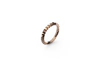 Anello Bikkembergs Uomo GEOMETRICS in Acciaio Diamante 0.01 Ct GEOR01RR_18 - GEOR01RR_22